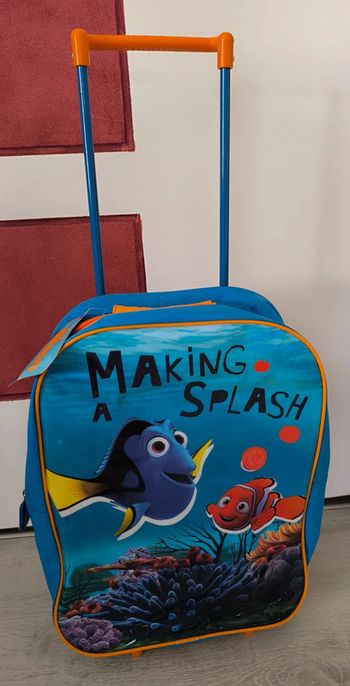 Cartable trolley à roulettes - Le monde de Nemo