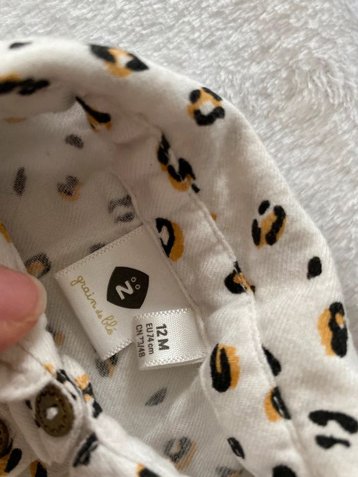 Robe léopard 🐆 12 mois - photo numéro 3