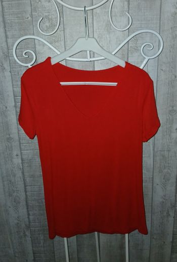 Tee shirt rouge S