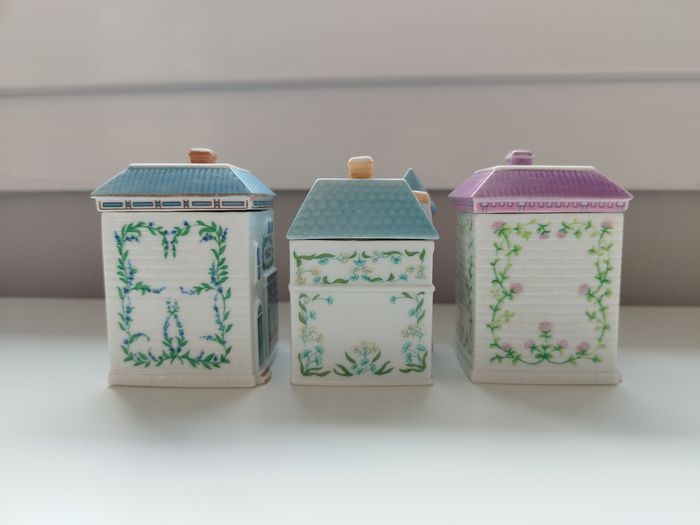 Lot de pots à épices Brooks and Bentley (lenox village) - photo numéro 2