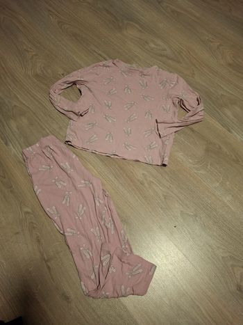 Pyjama 2 pièces rose fille 6 ans primark