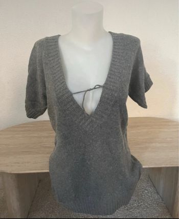 Pull grand col V Bizzbee taille 38