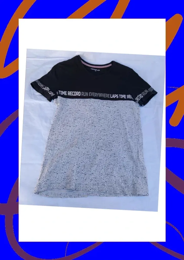 Tee shirt manches courtes 16 ans Trois 25