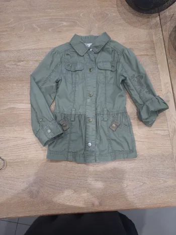 Veste légère style militaire okaidi 6ans fille