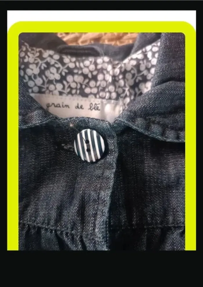 Blouson 18 mois  grain de blé - photo numéro 3