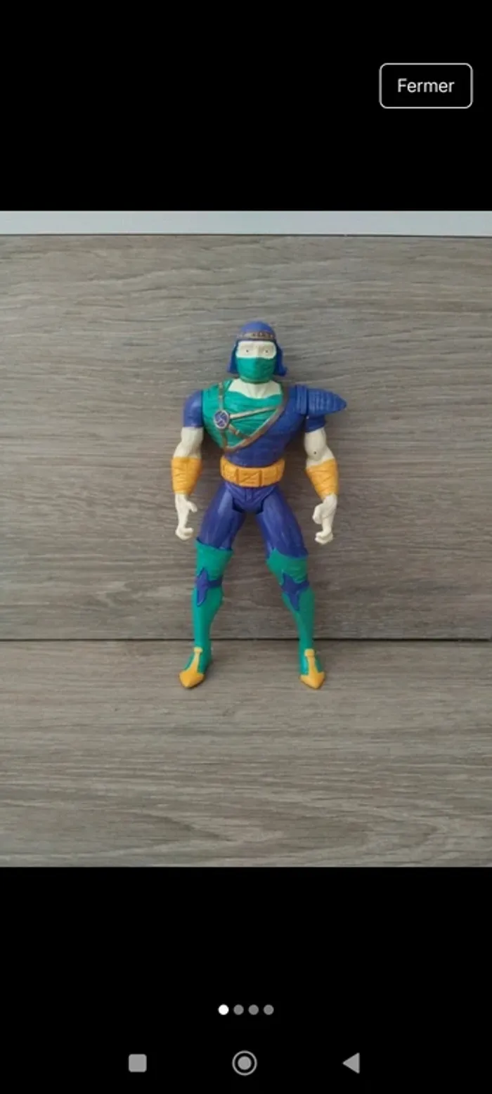 Figurine Mannix ninja vintage