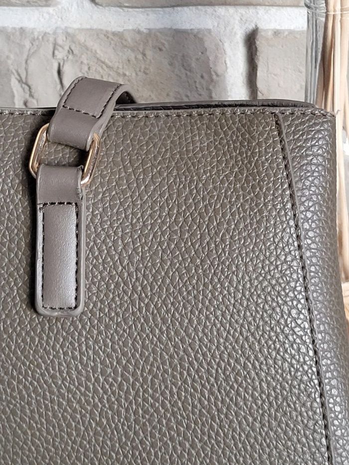 Grand sac cabas Valentino gris taupe Superman - photo numéro 5