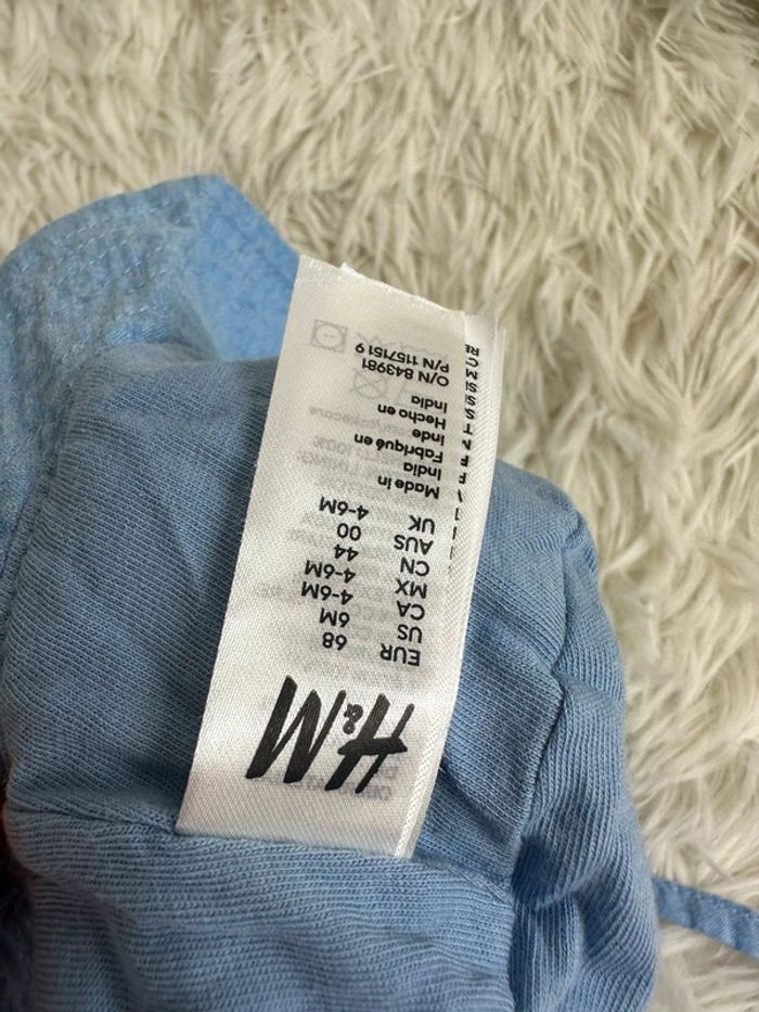 Bob bleu H&M taille 4-6 mois - photo numéro 5