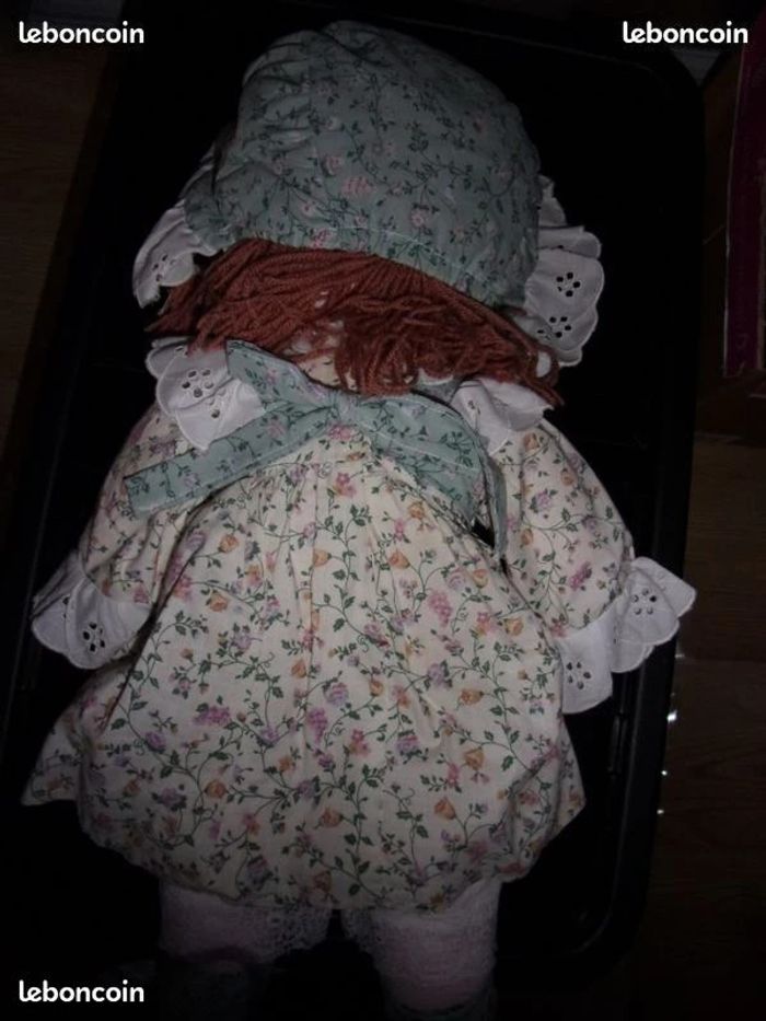 Poupée chiffon tissu - photo numéro 2