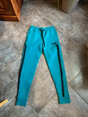 Jogging puma turquoise bleu S