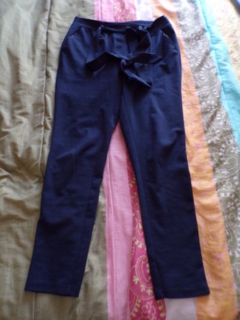 Pantalon fin marine taille M