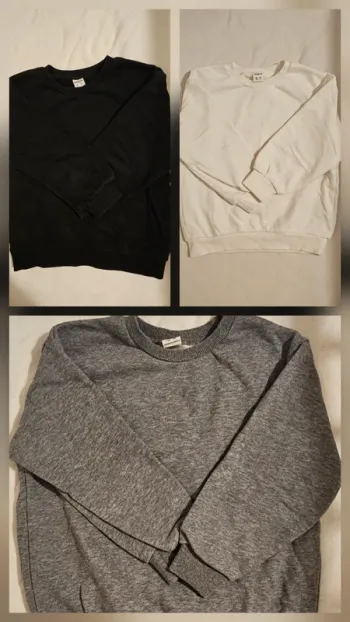 Lot de 3 sweat shein