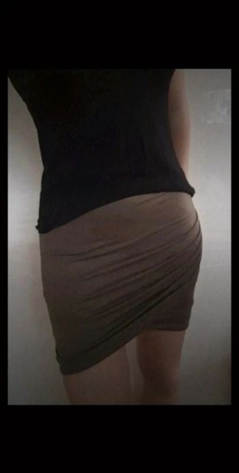 Mini jupe kaki taille S