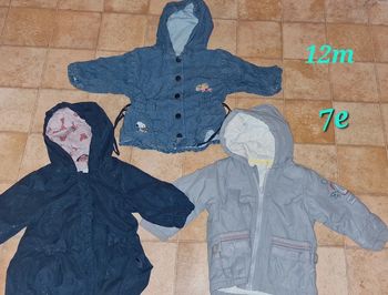 Lot 3veste 12mois