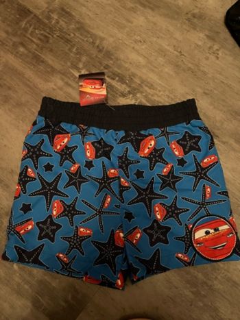 Short de bain cars 6 ans
