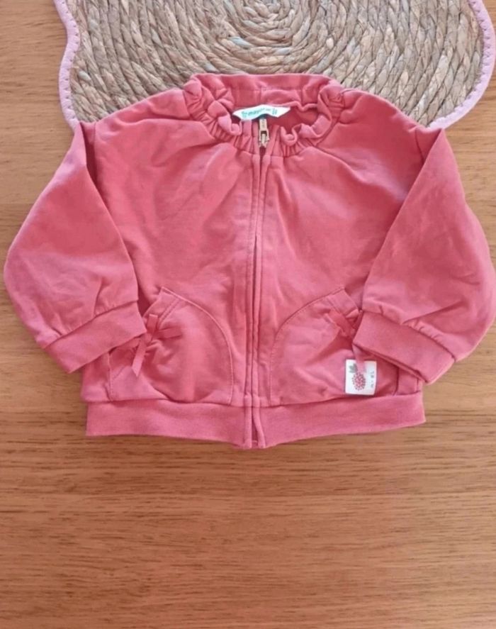 Manifique veste mayoral rose 6 mois - photo numéro 2