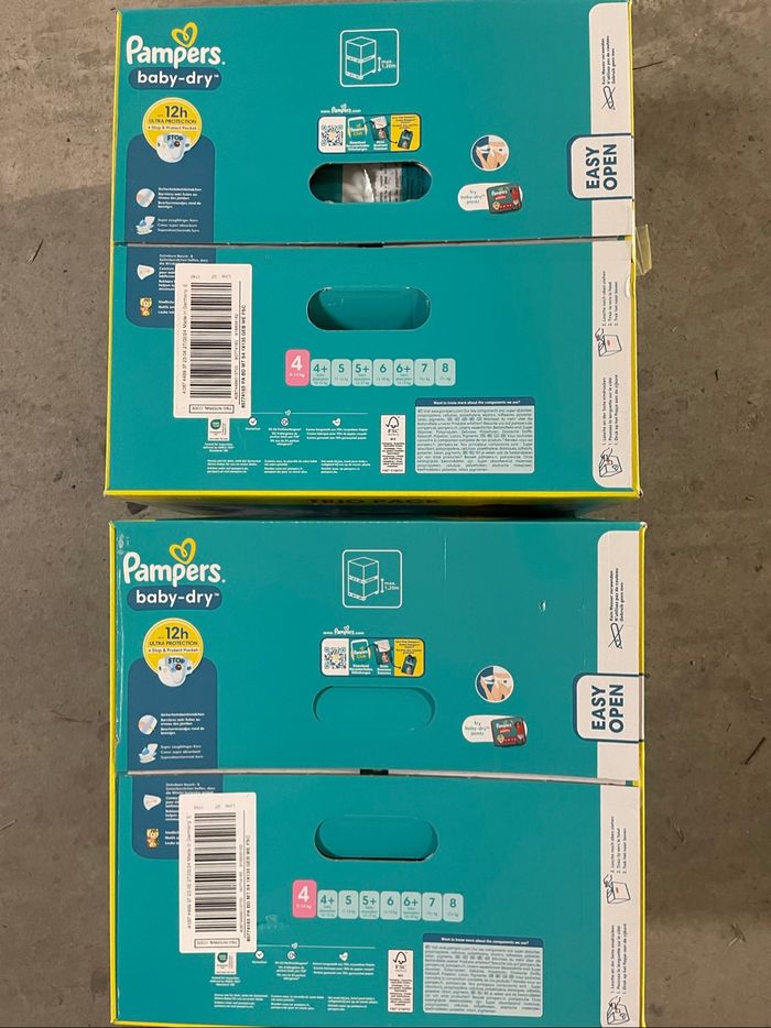 270 couches Pampers Baby Dry T4 (9 à 14 kg) - photo numéro 2