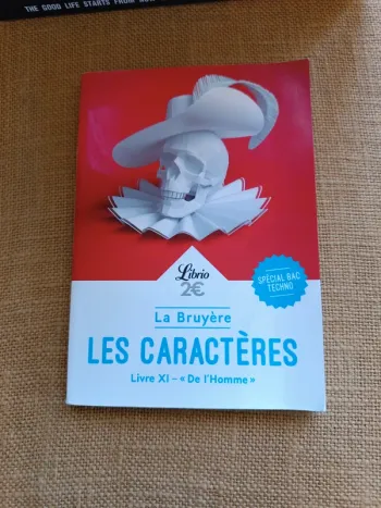 Les caractères. (De l'homme).