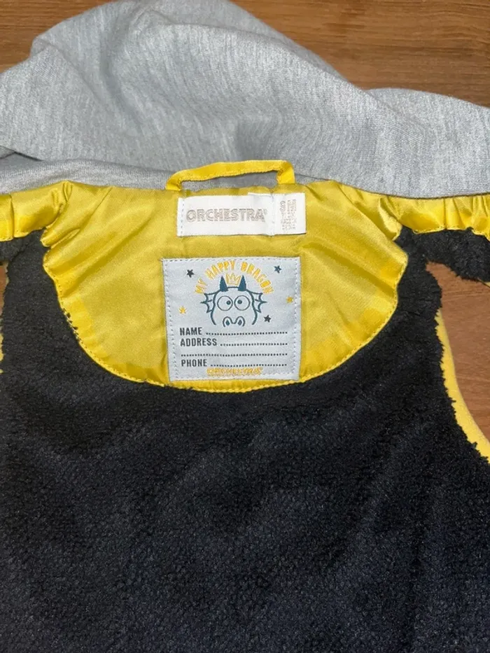 Blouson sans manche à capuche doublé 9 mois - photo numéro 4