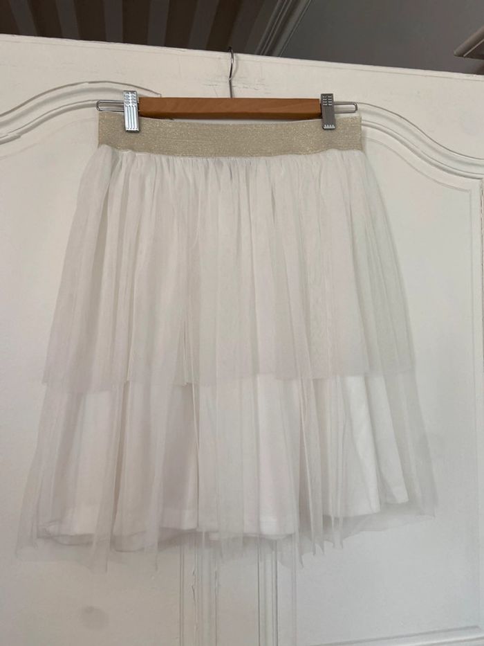 Jupe tutu en tulle crème Vero Moda taille M - photo numéro 8