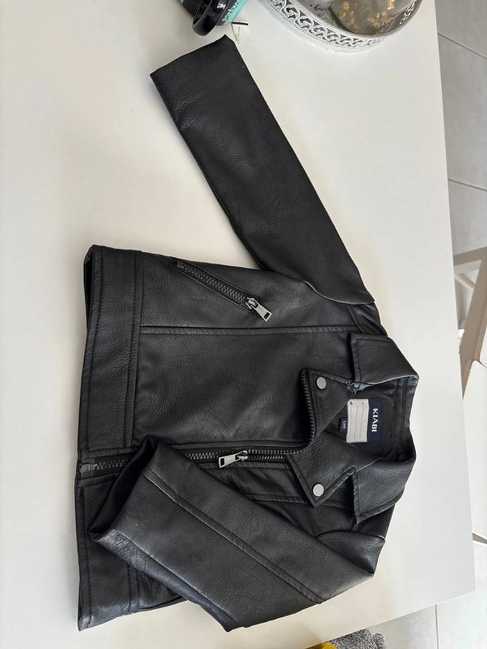 Veste similicuir enfant
