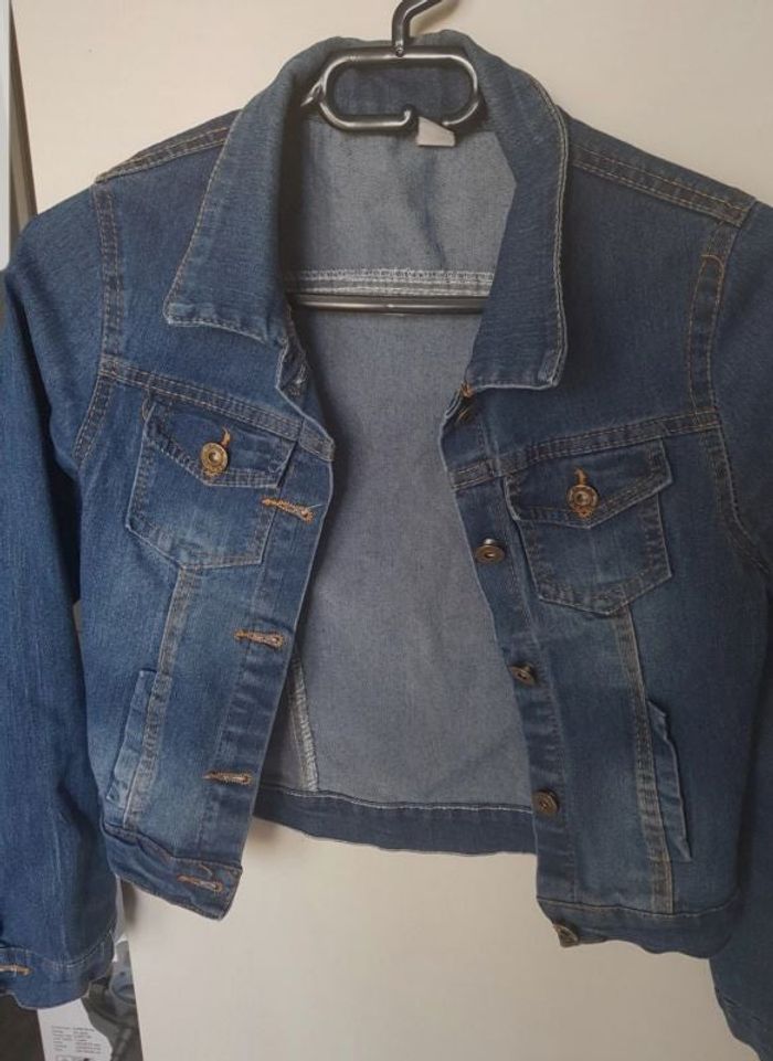 Veste jean femme