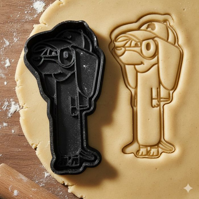 Emporte-pièce Teckel à Lunettes pour Biscuit et Pâtisserie Maison