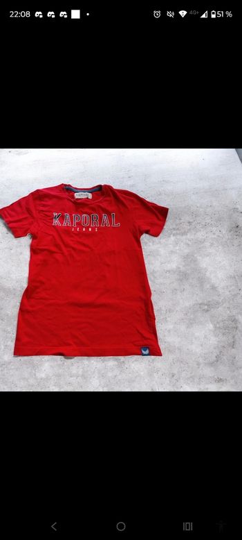 Tshirt garçon Kaporal 10ans 