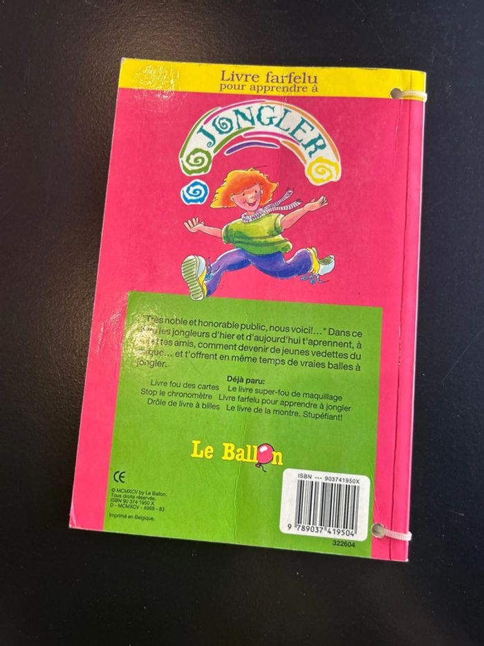 Livre farfelu pour apprendre à jongler - photo numéro 2