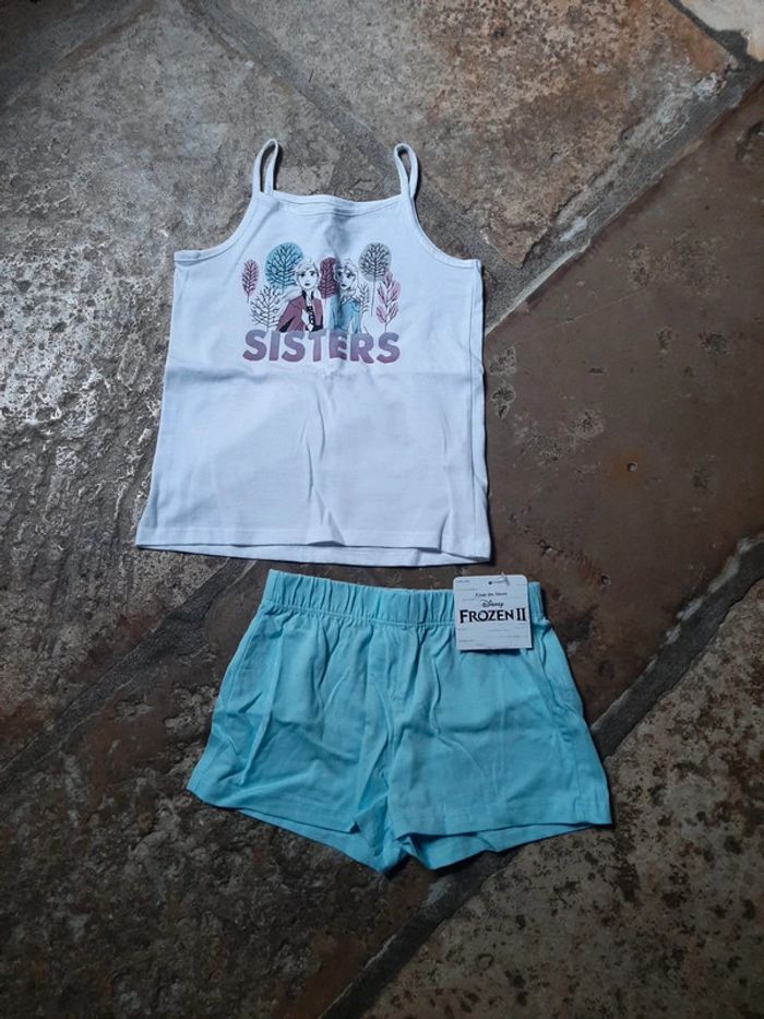 Pyjama Short Frozen 4/5 ans