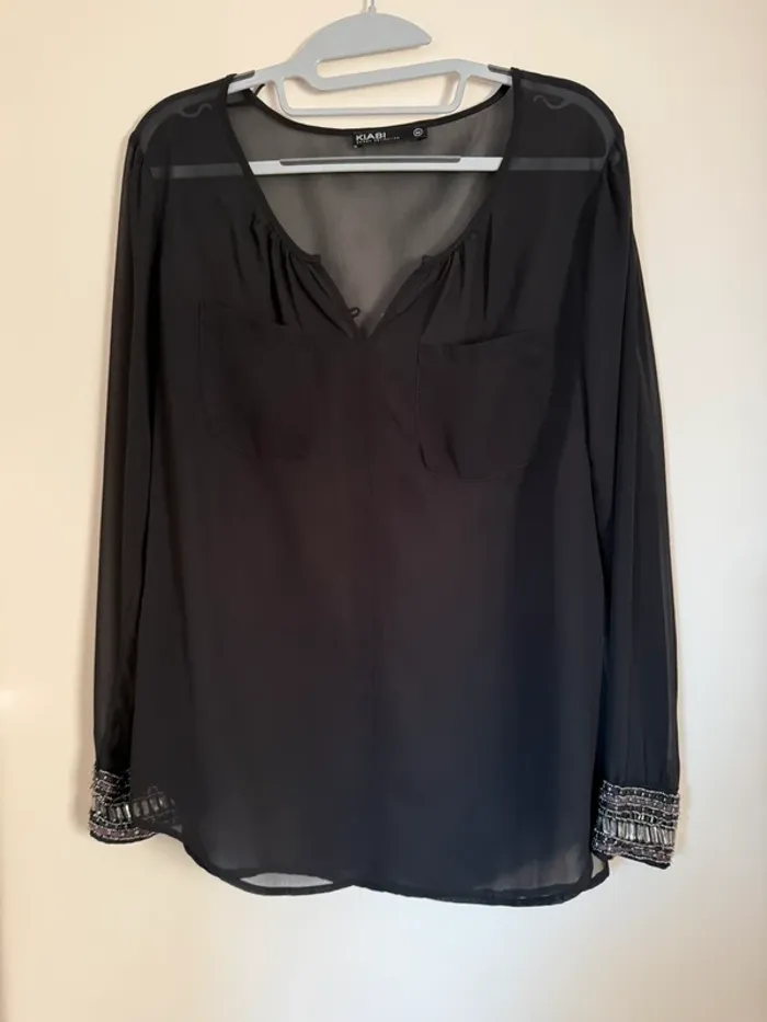 Blouse transparente kiabi 38
