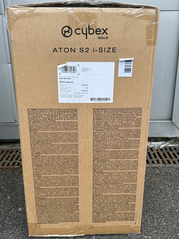 Siège auto aton S2 Isize cybex hibiscus red neuf dans son carton d’origine - photo numéro 3