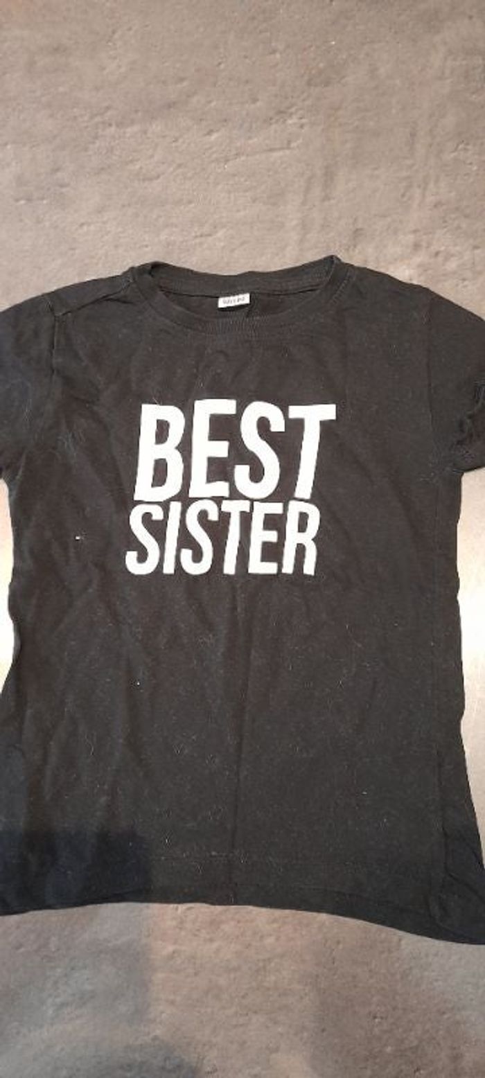 Tee-shirt "best sister" 3 ans