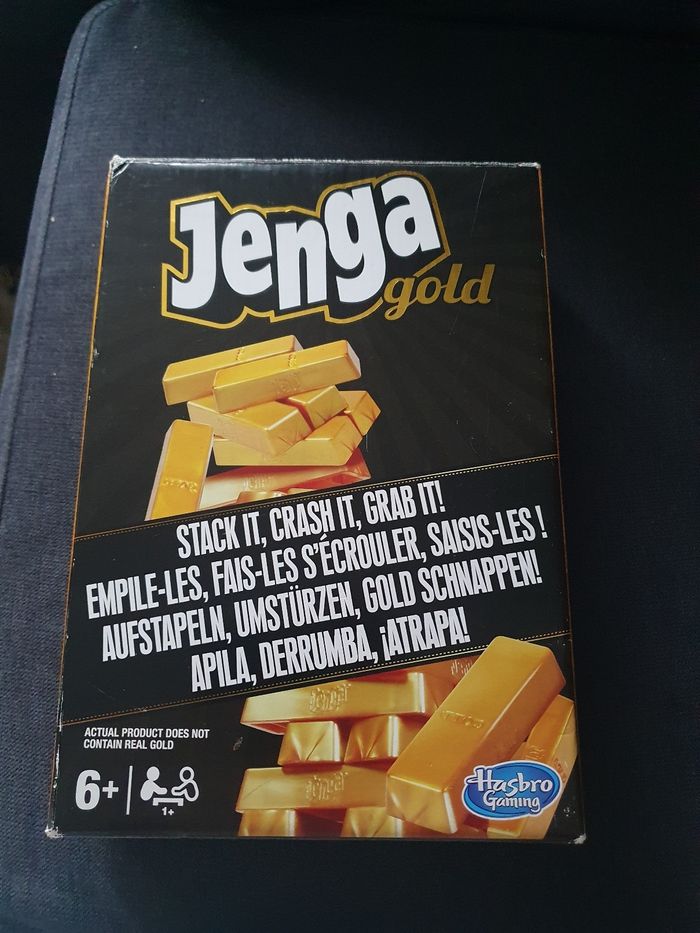 Jeu jenga gold