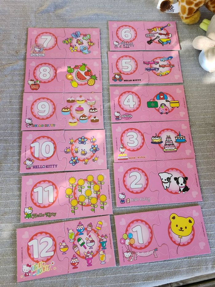 Jeux puzzle apprendre les nombres - photo numéro 3