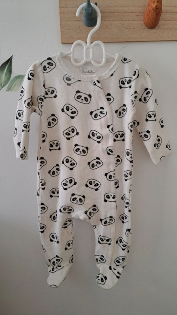 Pyjama ouverture sur le devant