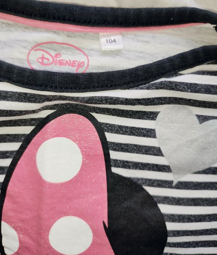 Tee-shirt long fille 4-6 ans / Minnie - Disney - photo numéro 3