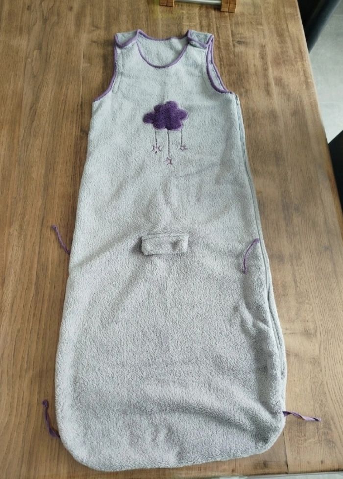 Turbulette polaire gris