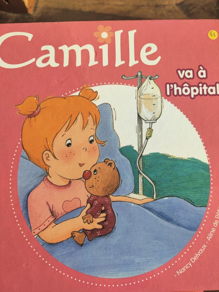 Livre Camille va à l'hôpital