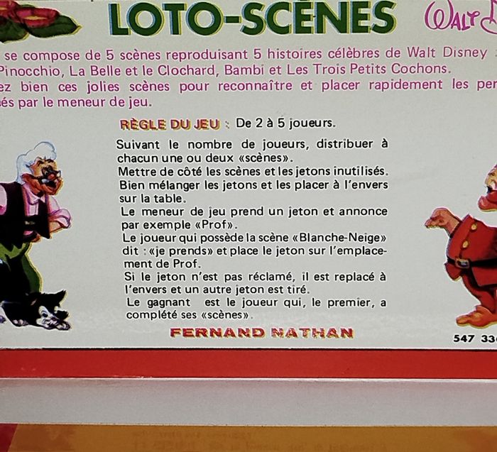 🟡 Nathan Vintage Loto Scènes Loto d'observation - photo numéro 10