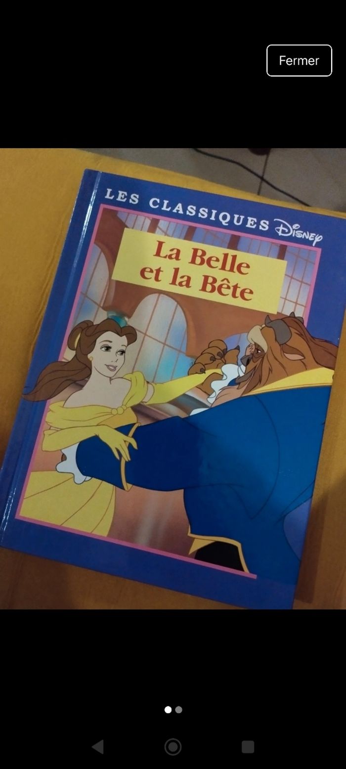 Livre "la Belle et la bête"