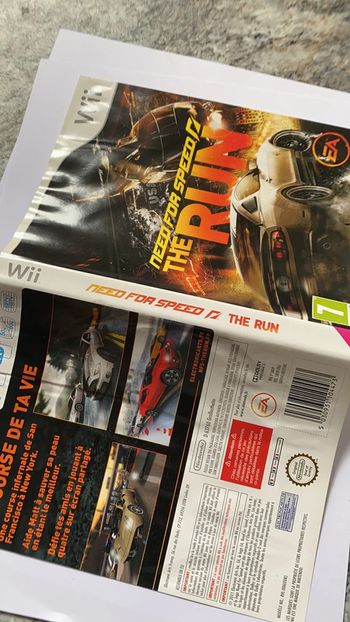 Jaquette Need for speed the run wii