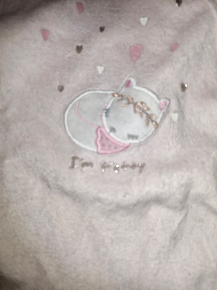 Pyjamas velour taille un mois