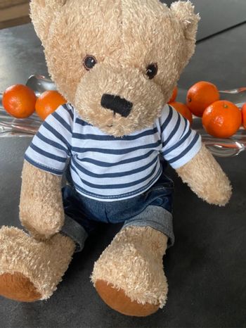 Ours de collection avec marinière