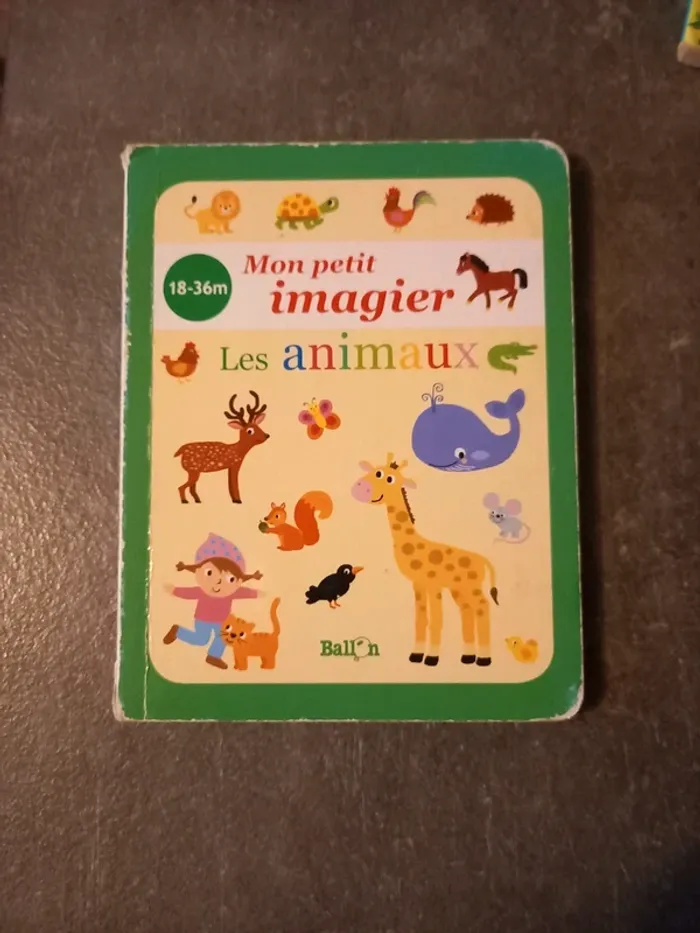 Livre imagier des animaux
