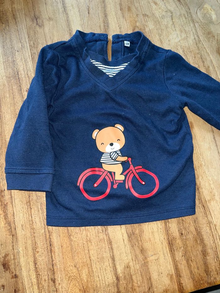 T-shirt manche longue 12M