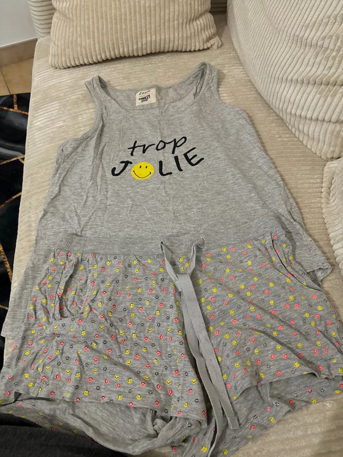 Ensemble pyjama smiley
