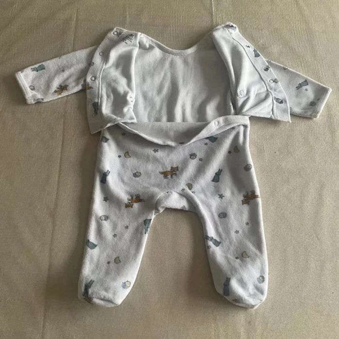 🦊 Pyjama bébé KIABI avec motifs animaux 🦊 - photo numéro 5