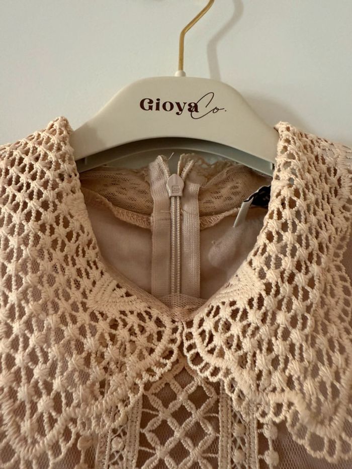 Magnifique haut beige rosé Molly Bracken - photo numéro 4
