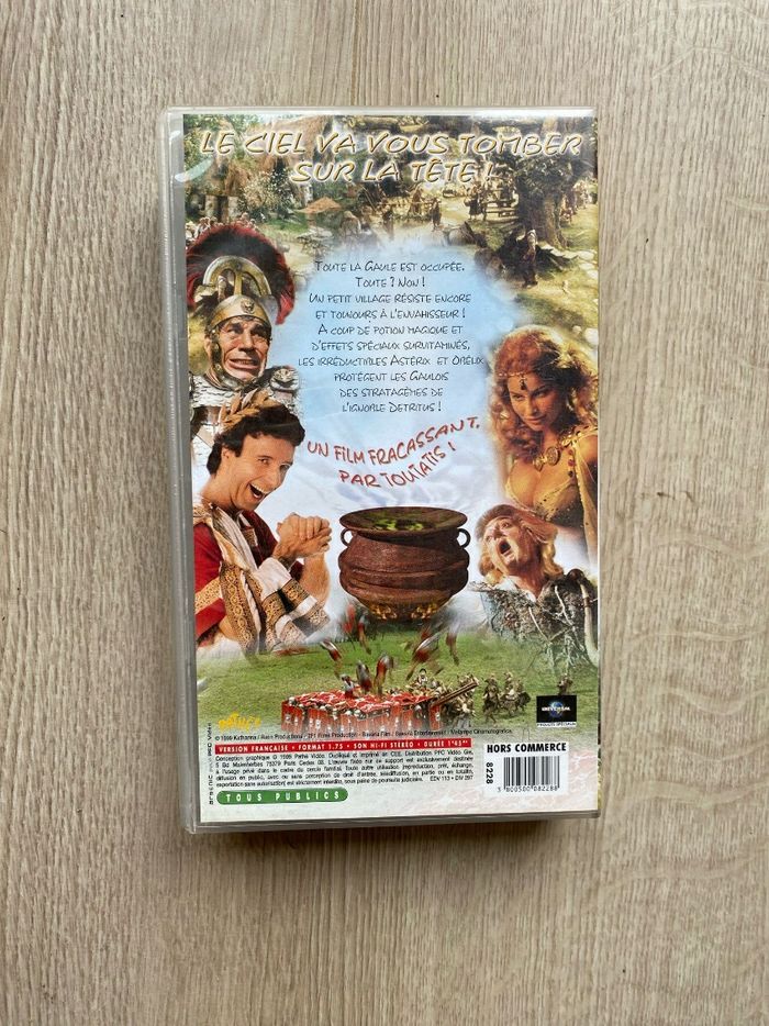 Pathé Astérix et Obélix Contre César Cassette Vidéo VHS Vintage Cinéma Collection Exclusive - photo numéro 3